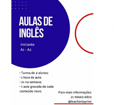 TEACHER ENGLISH CURSOS ONLINE  Angra dos Reis RJ
