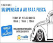 SUPER NOVIDADE!<br />
SUSPENSÃO A AR PARA FUSCA